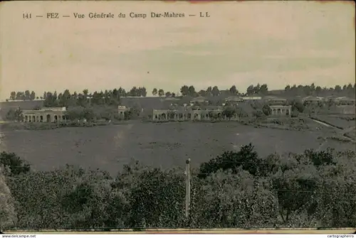 A5889 Morocco Fez vue generale du Camp Das Mahres