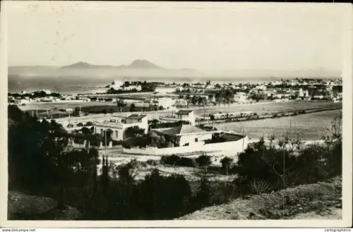 A5889 Tunisia Tunis vue sur les anciennes ports de Carthage