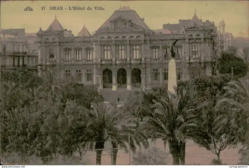 A5889 Algeria Oran Hotel de Ville