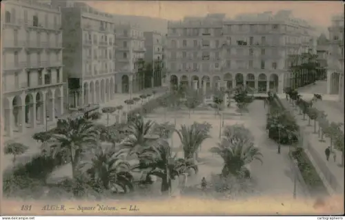 A5889 Algeria Alger square Nelson