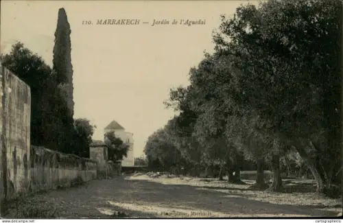 A5889 Morocco Marrakech Jardin de l'Aguedal