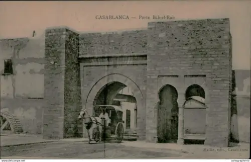 A5889 Morocco Casablanca Porte Bab el Rab