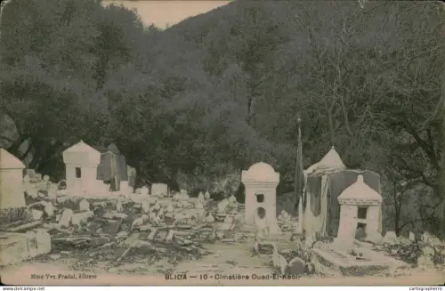 A5889 Algeria Blida Cimitiere Oued el Kebir
