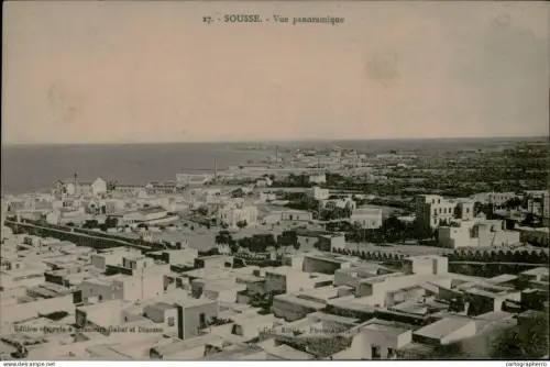 A5889 Tunisia Sousse vue panoramique