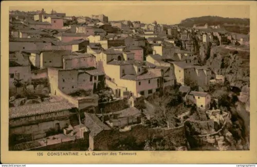 A5889 Algeria Constantine Quartier des Tanneurs vue generale