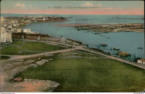A5889 Morocco Rabat Oued Bou-Regreg et la Barre