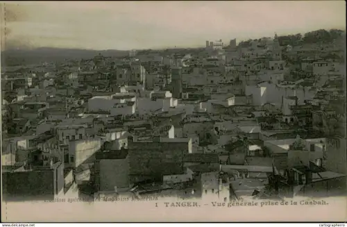 A5889 Morocco Tanger La Casbah vue generale