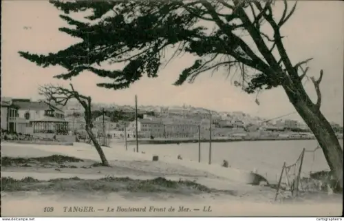 A5889 Morocco Tanger Boulevard Front de Mer