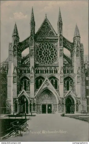 A5888 England London Westminster Abbey north transept