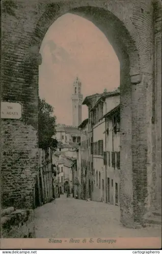 A5888 Italy Siena Arco di S Giuseppe