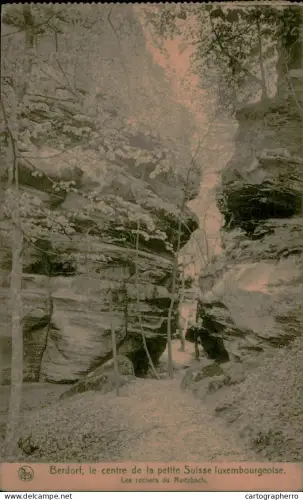 A5888 Luxembourg Berdorf Les Rochers du Roitzbach