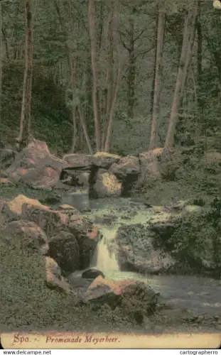 A5888 Belgium Spa Promenade Meyerbeer
