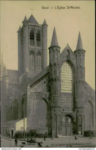 A5888 Belgium Gent Eglise St Nicolas