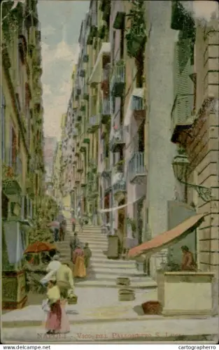 A5888 Italy Napoli Vico del Pallonetto S. Lucia