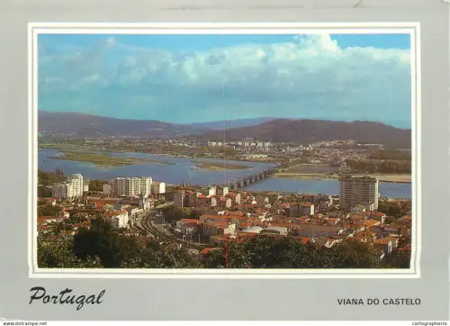 A5661 Portugal Viana Do Castelo partial view of the city