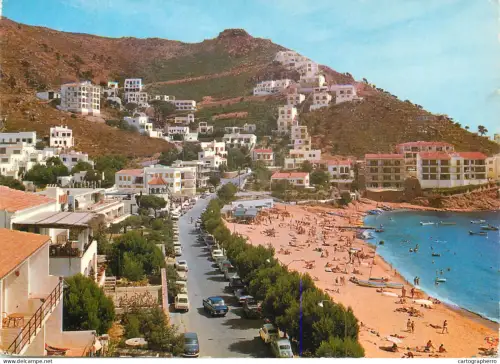 A5661 Spain Costa Brava Roses View of Canyelles Petites
