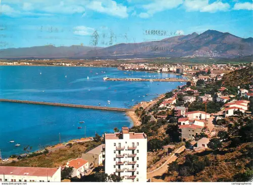 A5661 Spain Costa Brava Roses town and golf