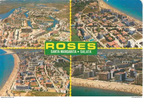 A5661 Spain Costa Brava Roses Santa Margarita view