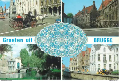 A5587 Belgium Brugge The canal and St. John’s Hospital