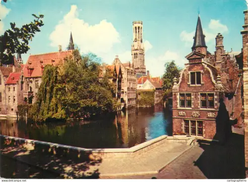 A5587 Belgium Brugge "Quai du Rosaire"