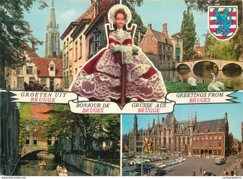 A5587 Belgium Brugge birthplace of portrait painter Jose Storie