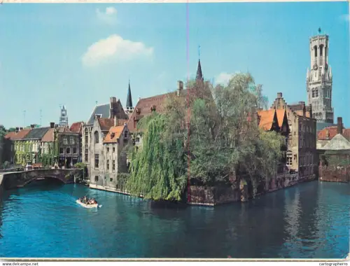 A5587 Belgium Brugge The "Quai du Rosaire"
