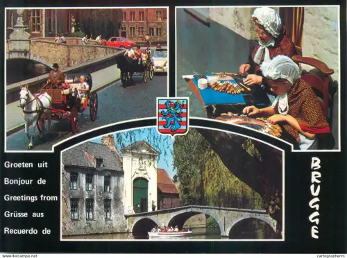A5587 Belgium Brugge Bridge St Boniface