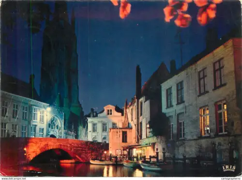 A5587 Belgium Brugge Entrance of the Museum of Gruuthuuse