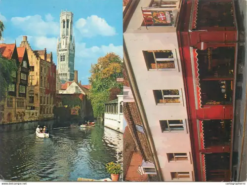 A5587 Belgium Brugge The canal and Belfry