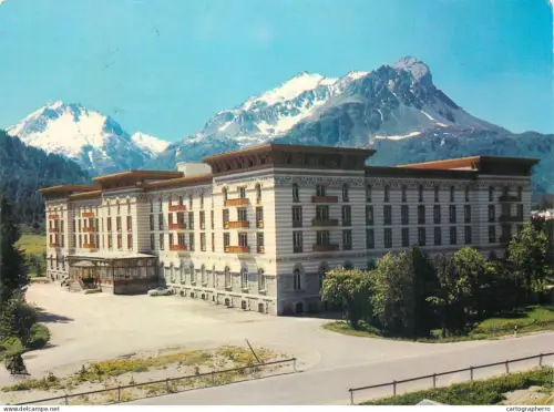 A5586 Schweiz Maloja Hotel Majola Palace