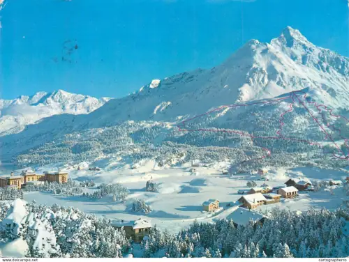 A5586 Schweiz Maloja Engadin Piz Corvatsch Piz La Marga