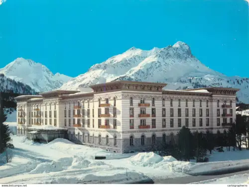 A5586 Schweiz Maloja Hotel Majola Palace