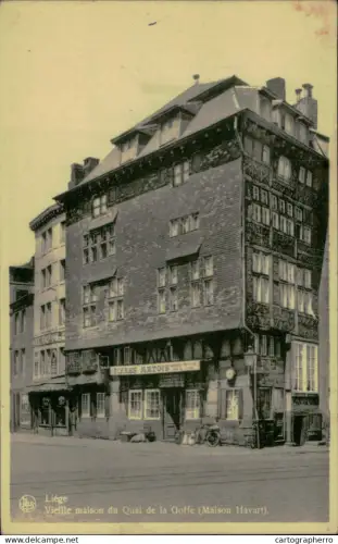 A5888 Belgium Liege Vieille Maison du Quai de la Ooffe