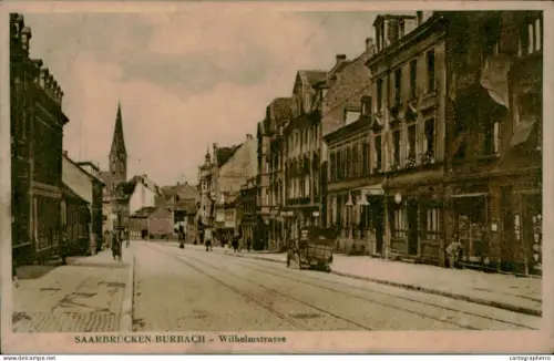 A5887 Germany Saarbrucken Burbach und Wilhelmstrasse