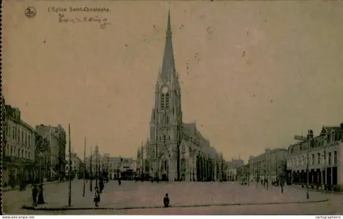A5887 Belgium Tourcoing Eglise Saint Cristophe