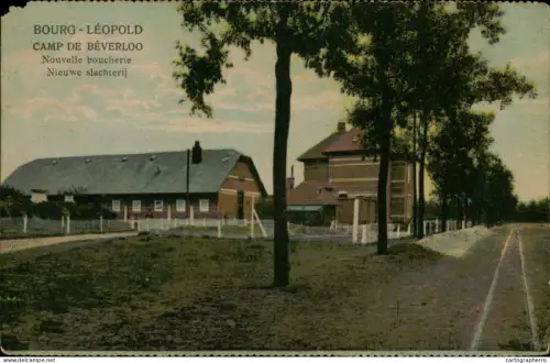 A5887 Belgium Bourg Leopold Camp de Beverloo nouveau boucherie