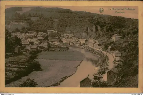 A5887 Belgium La Roche en Ardenne panorama