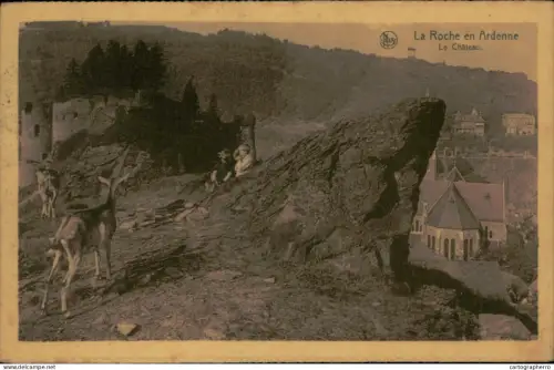 A5887 Belgium La Roche en Ardenne Chateau