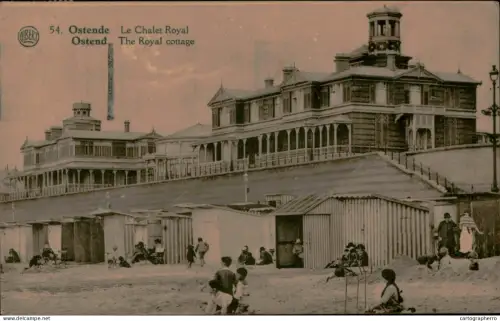 A5887 Belgium Oostende Le Chalet Royal