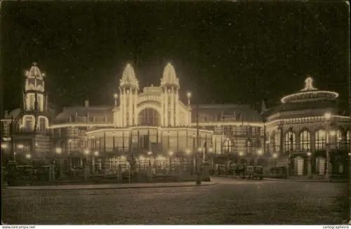 A5887 Belgium Oostende Kursaal bei Nacht
