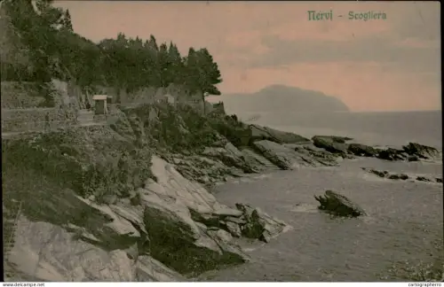 A5887 Italy Nervi Scogliera