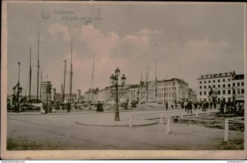 A5887 Belgium Oostende Entree de la Ville