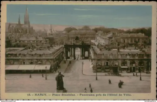 A5887 France Nancy Place Stanislas panorama