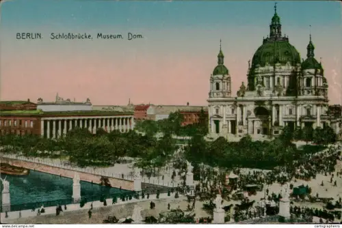 A5886 Germany Berlin Schlossbrucke, Museum, Dom