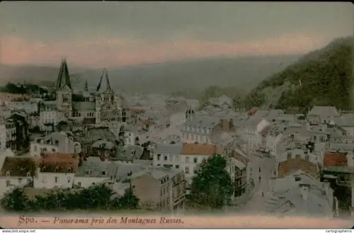 A5886 Belgium Spa vue generale