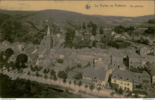 A5886 Belgium La Roche en Ardenne vue generale