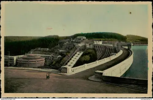 A5886 Belgium Vesdre Dam Water Purification Station