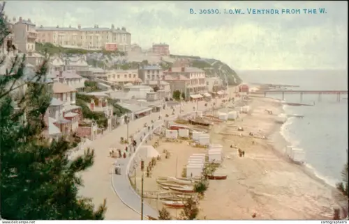 A5886 England Isle of Wight Ventnor