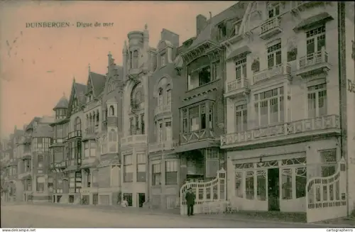 A5886 Belgium Duinbergen Digue de Mer