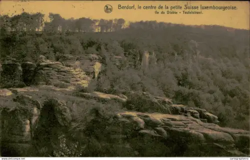 A5886 Luxembourg Berdorf Ile du Diable Teufelinsel